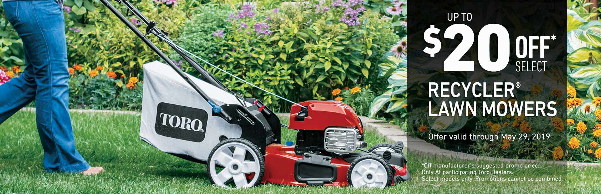 Toro: $20 Off Select Recycler Mowers